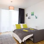 Premium City Apartment With Balcony! Free Garage Parking Included!