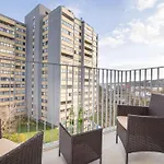 Premium City Apartment With Balcony! Free Garage Parking Included!