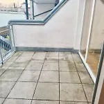 Spacious Rooftop Apartment With Balcony