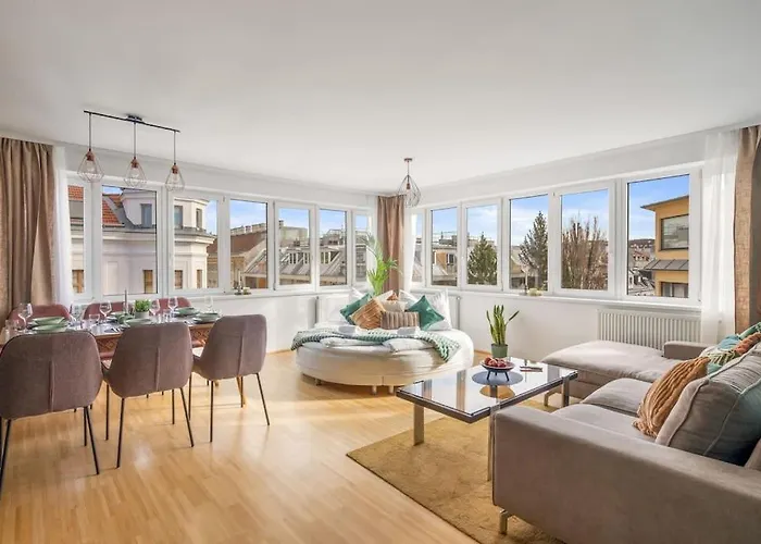 „Luxury Loft View“ 4Br / Near Centre / Schoenbrun