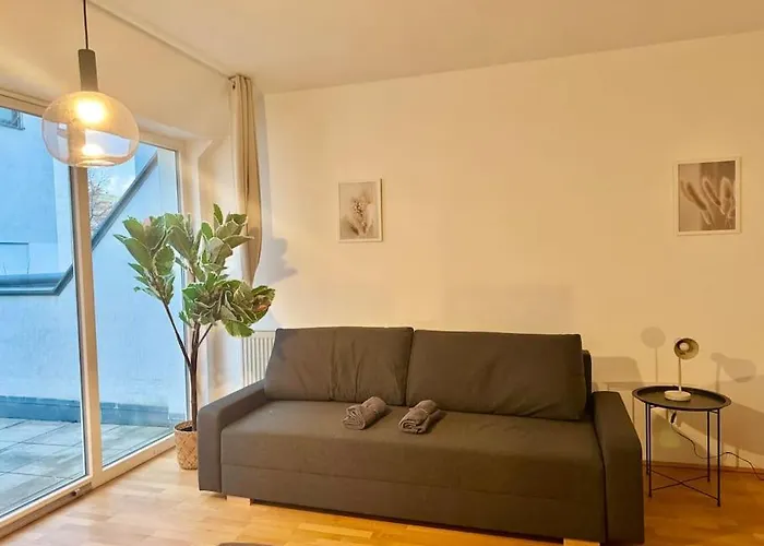 Spacious Rooftop Apartment With Balcony