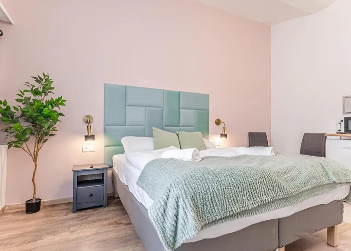 Queen Bed Central Barrier-Free Studio With Kitchen