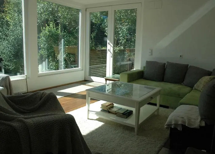 Quiet, Spacious And Family-Friendly Top-Floor Apartment, 100M2, 2 Bedrooms, Garden View