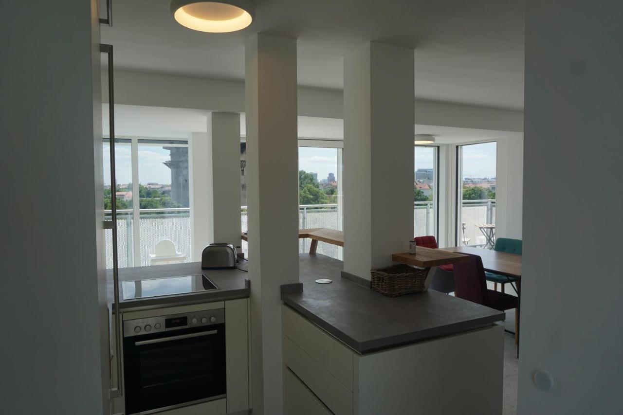 Apartment Augartenblick Penthauscombo 14/15 - Blick Zum Riesenrad Wien