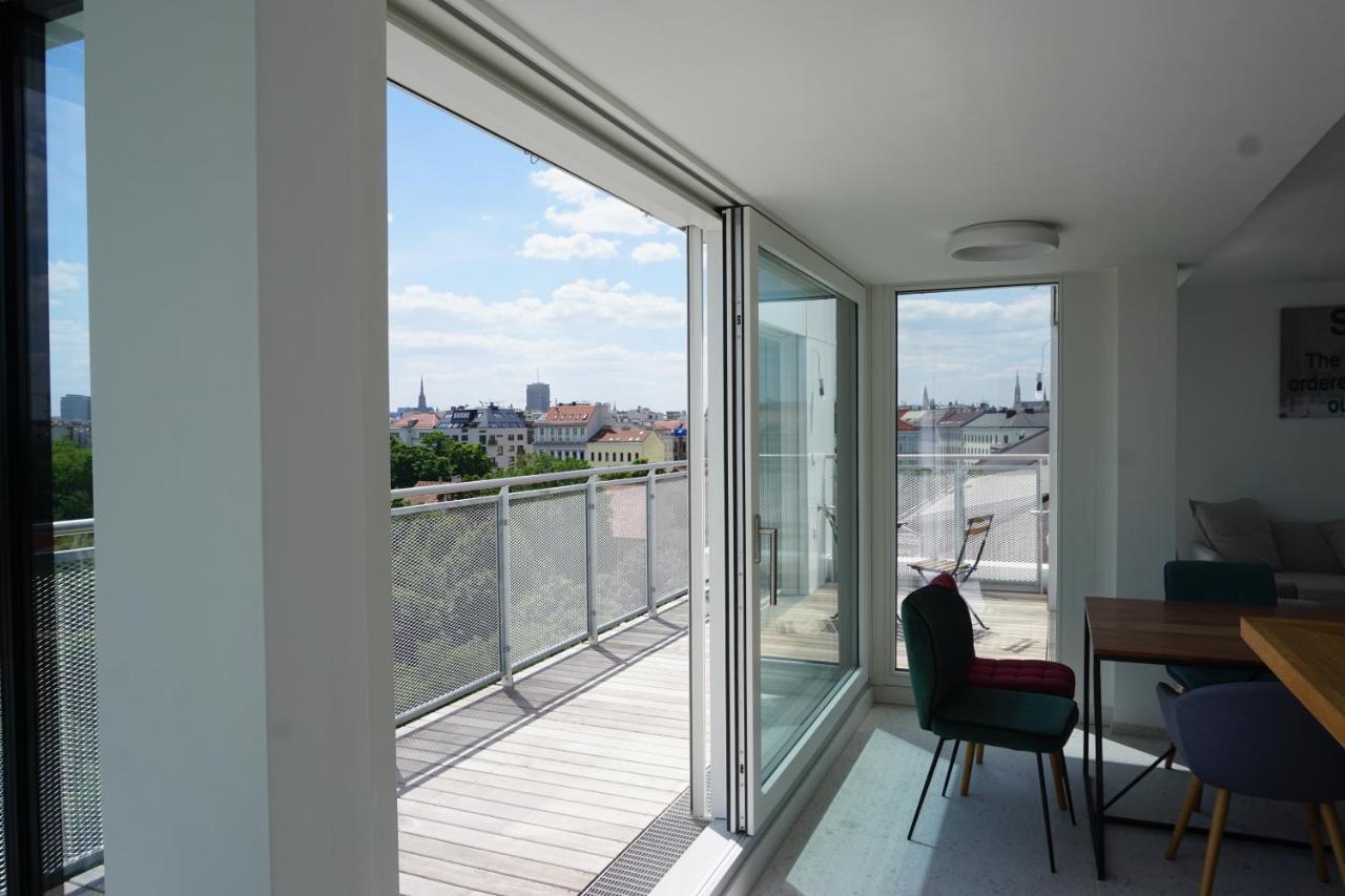 Apartment Augartenblick Penthauscombo 14/15 - Blick Zum Riesenrad Wien