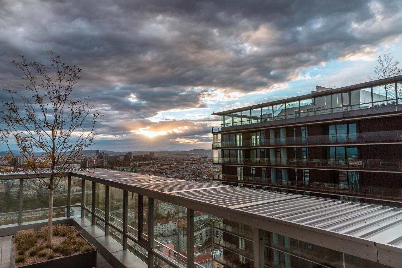 Amazing View Over And Infinity Pool Viena