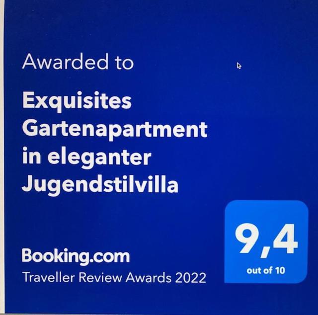 Exquisites Gartenapartment In Eleganter Jugendstilvilla * Vienna