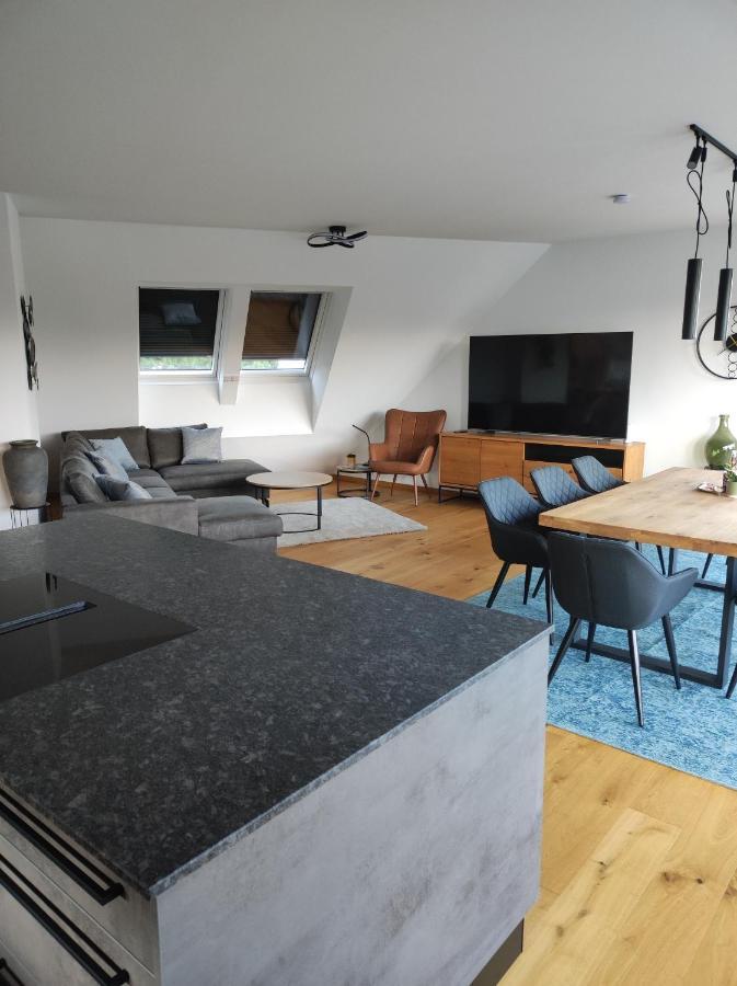 Apartment Luxurioeses Penthouse Mit Blick Auf Uno-city Und Dem Kaiserwasser. 3schlafzimmer, 2 Baeder, Privat Lift Ins