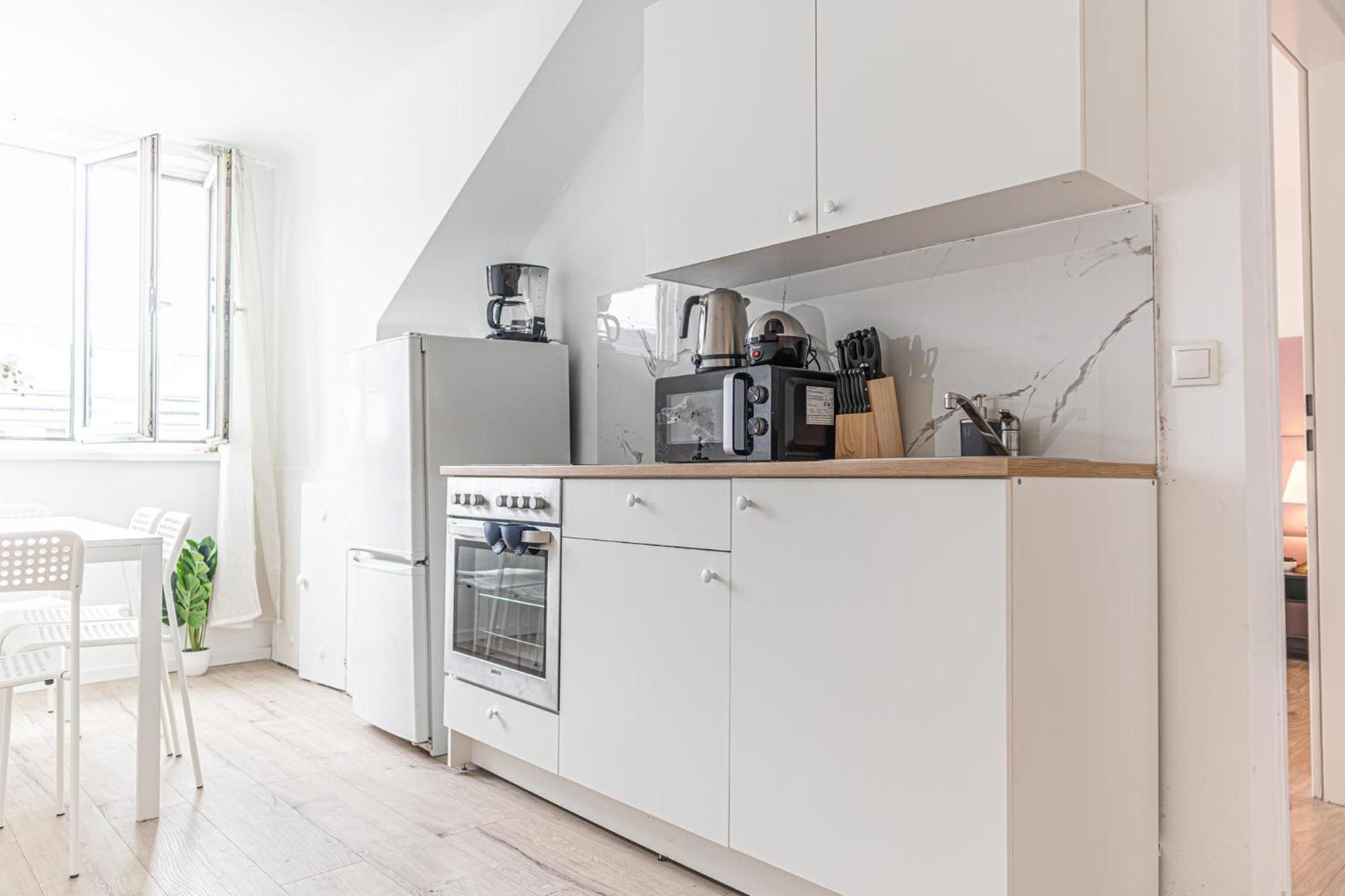 Apartamento Convenient 2br Apt. Near U6 Station Am Schoepfwerk *