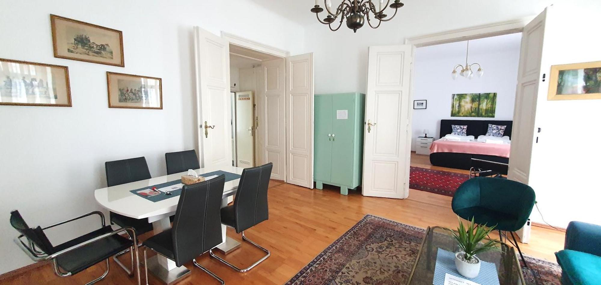 In Imperial Design, Location Apartment Vienna