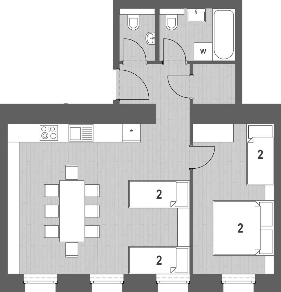 Betariel'com Donau Zentrum Apartment Wien