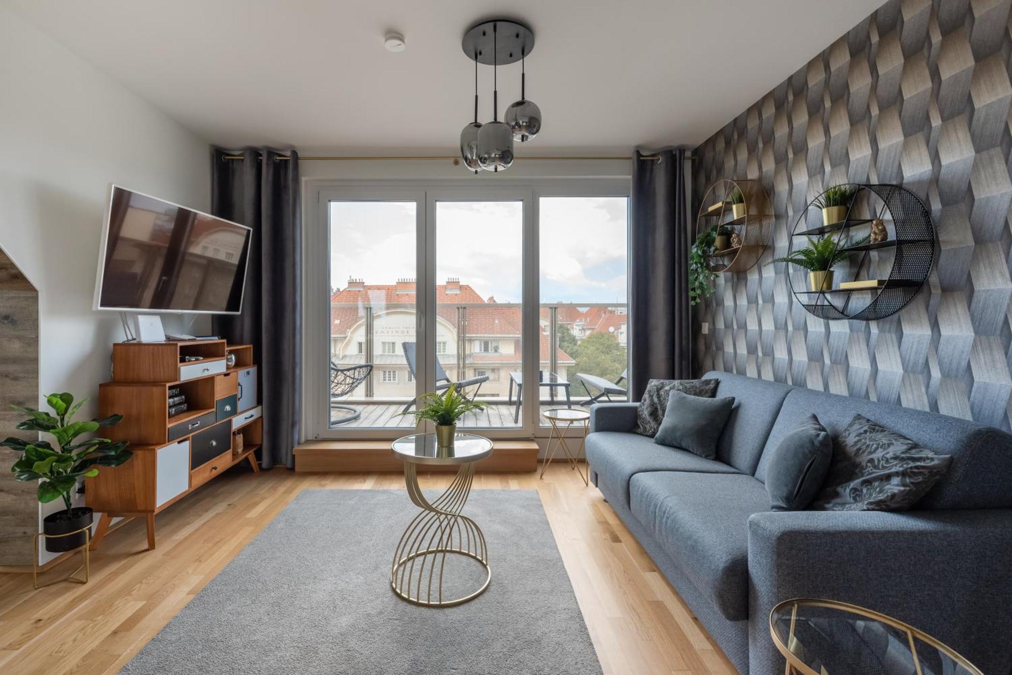 Luxurious Living With Beautiful Terrace Apartment Vienna