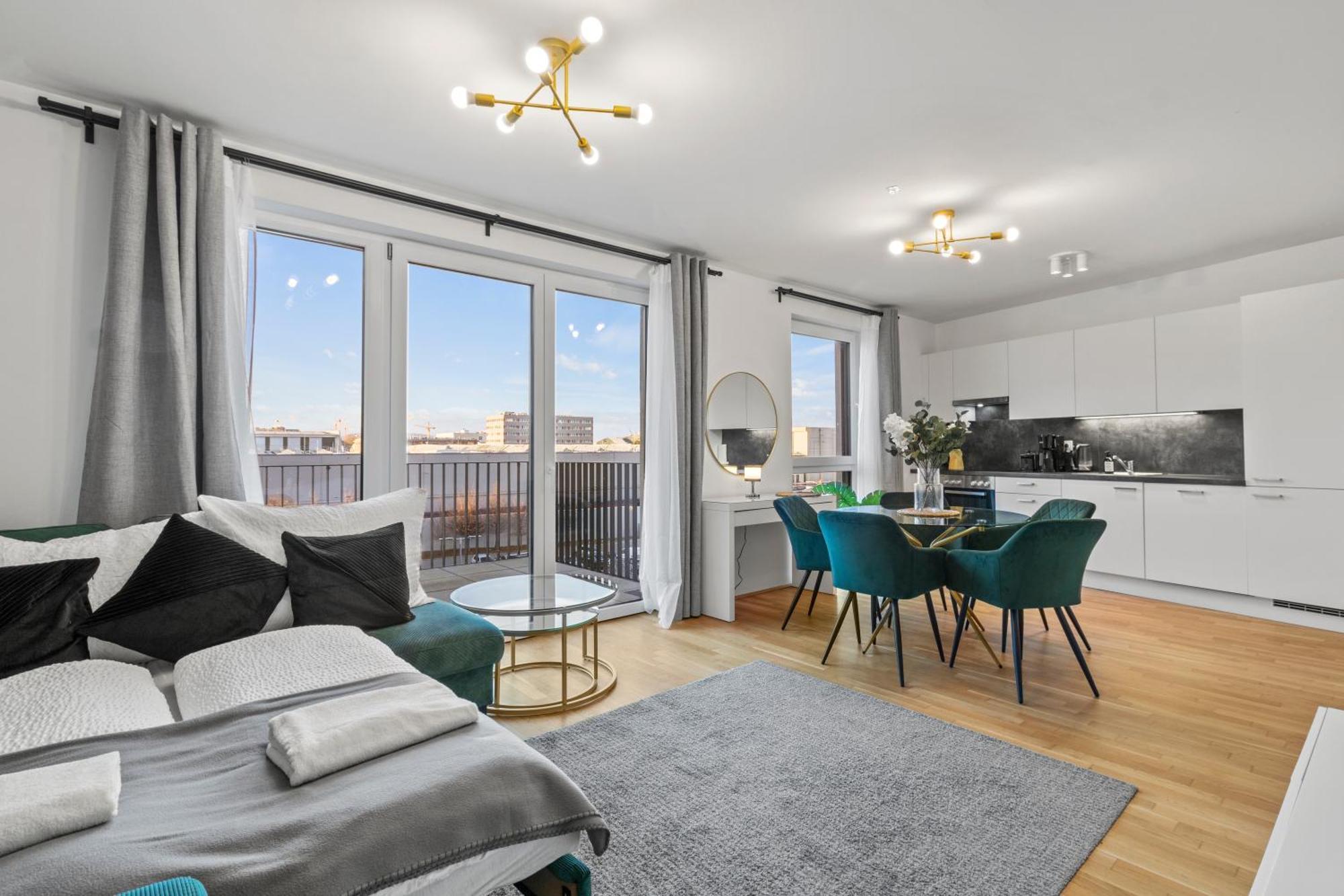 Apartment Balcony I 50 M² I Near Center