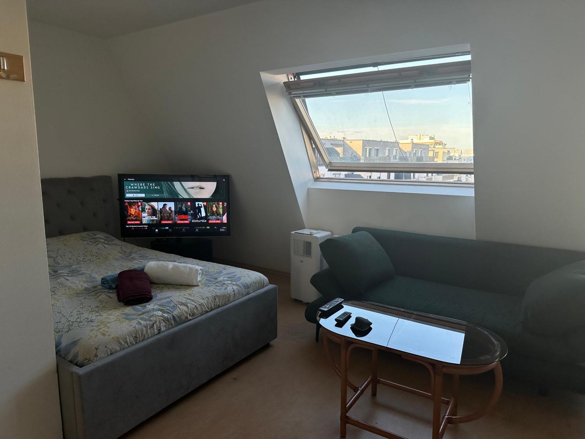 Apartamento Cozy Bright Penthouse Close To U1 And U6 Metros Viena