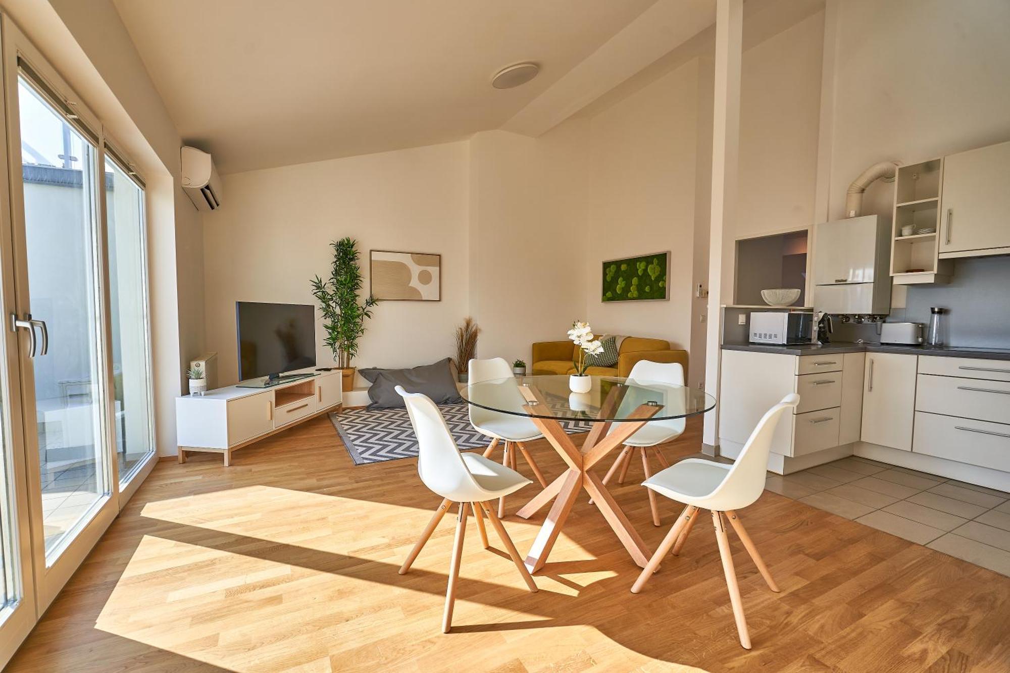 Apartamento Trendy Zentral Gelegen
