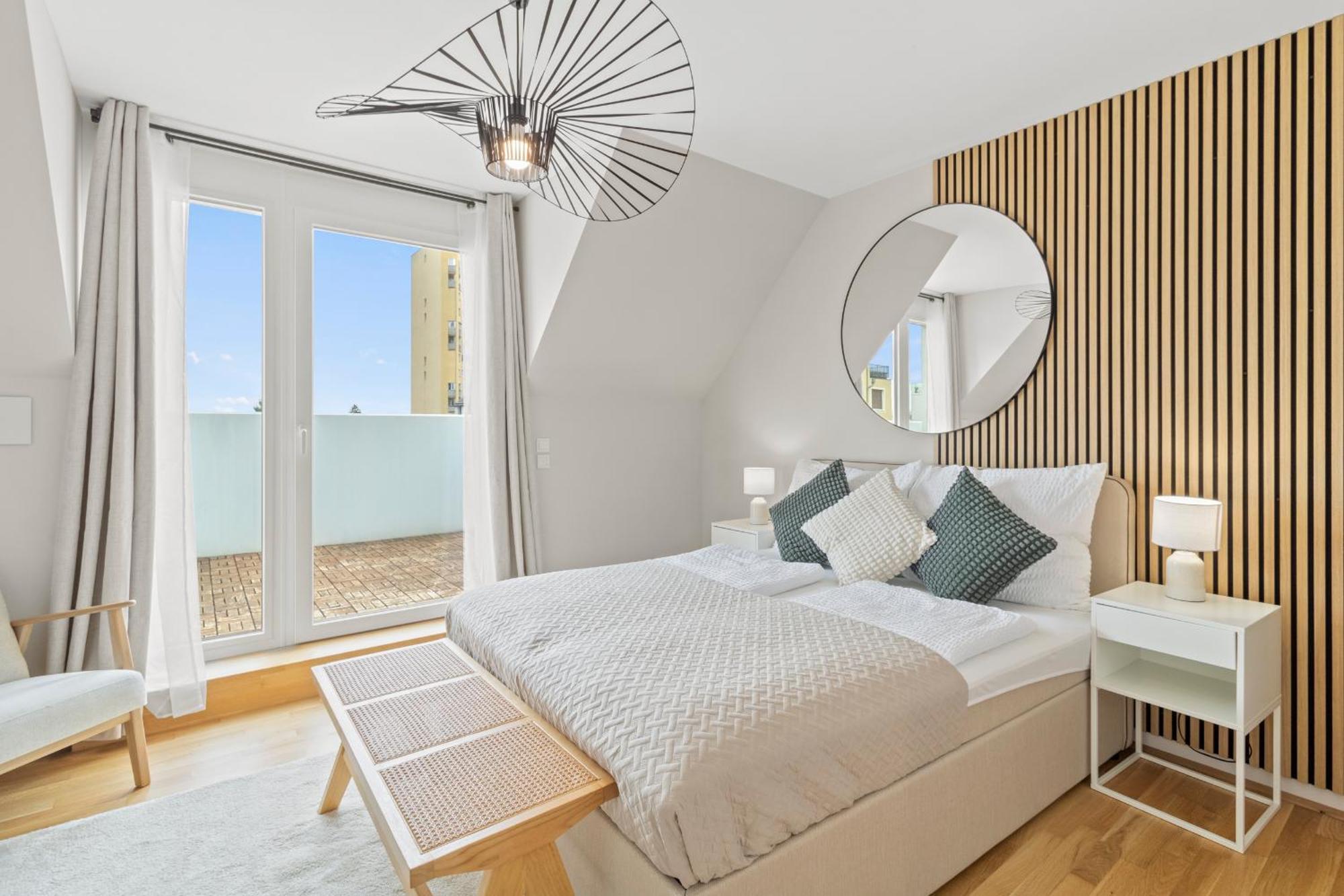Stylish - 3 Min To U1 Kagraner Platz Apartment