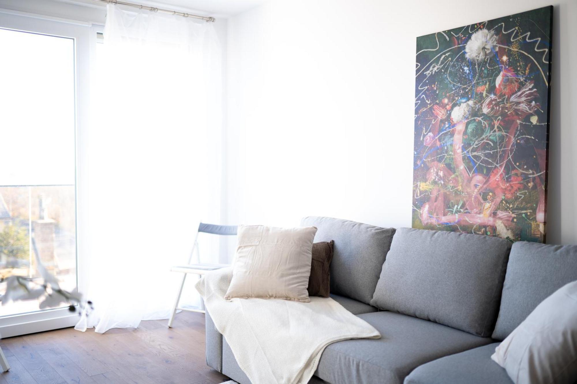 Design With Balcony & Free Parking Apartment