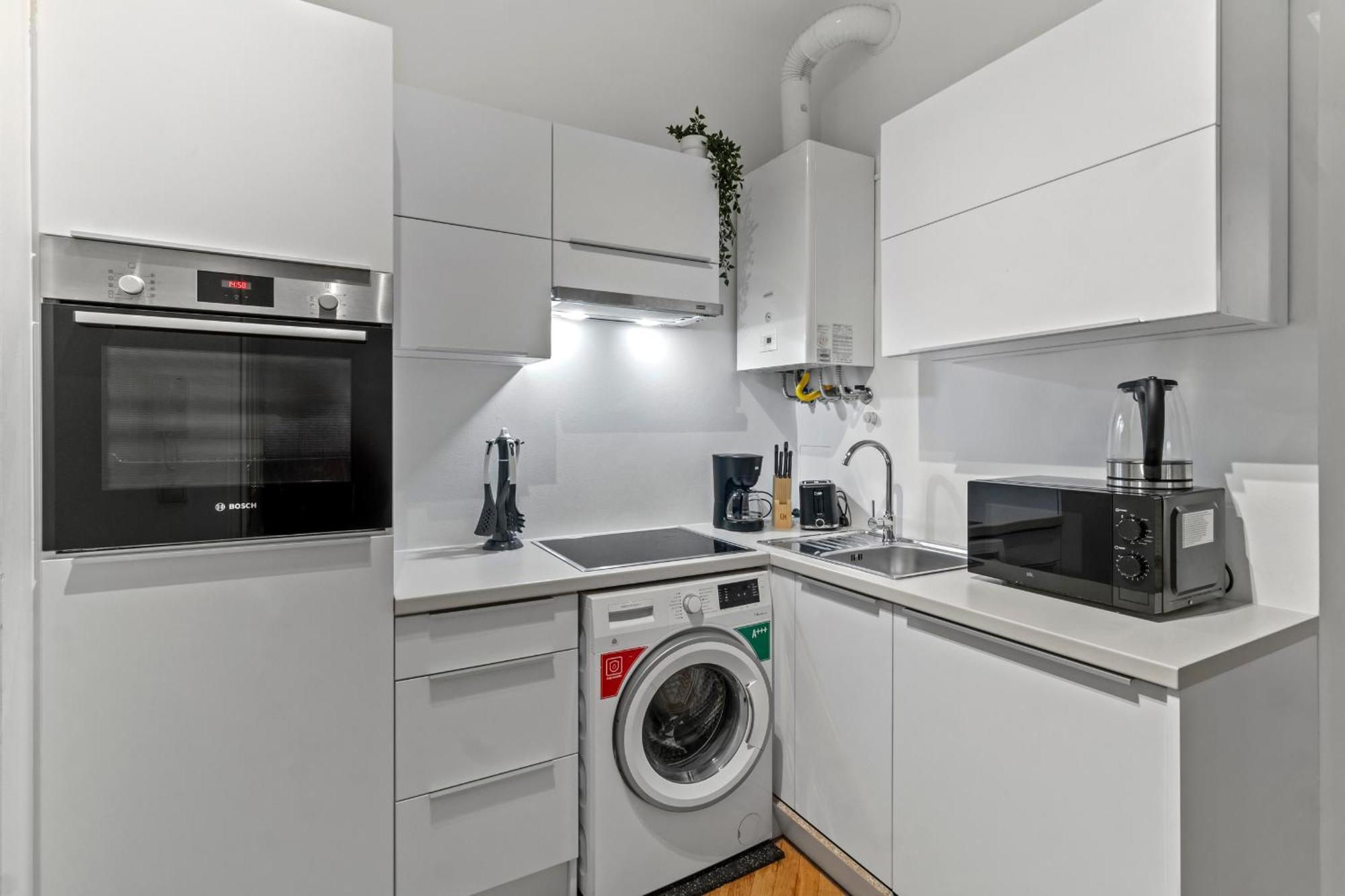 Cozy - 4 Min U6 Josefstaedterstrasse Appartamento *