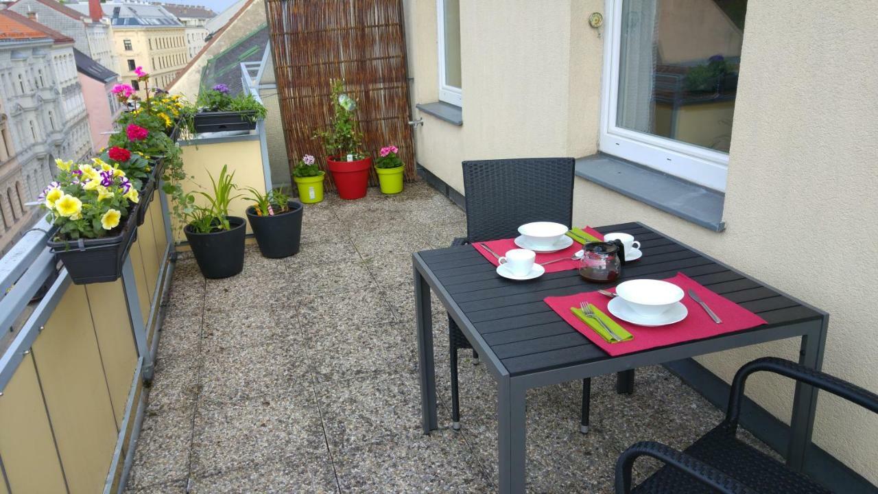 Visit Roof Terrace Morning Sun * Vienna