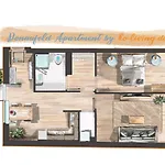 Donaufeld Living - Geräumiges Apartment mit Balkon