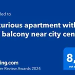 Luxurious Apartment With Big Balcony Near City Center