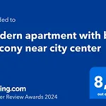 Modern Apartment With Big Balcony Near City Center