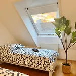 Spacious Rooftop Apartment With Balcony