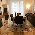 White Vintage Park View Apartment