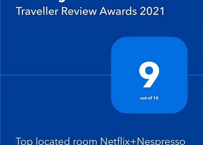Contactless Check-In Top Located Room Netflix&Nespresso