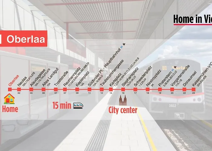 Vienna City And Spa - Modern Apartments Next To Therme Wien & 15 Minutes To The City Center