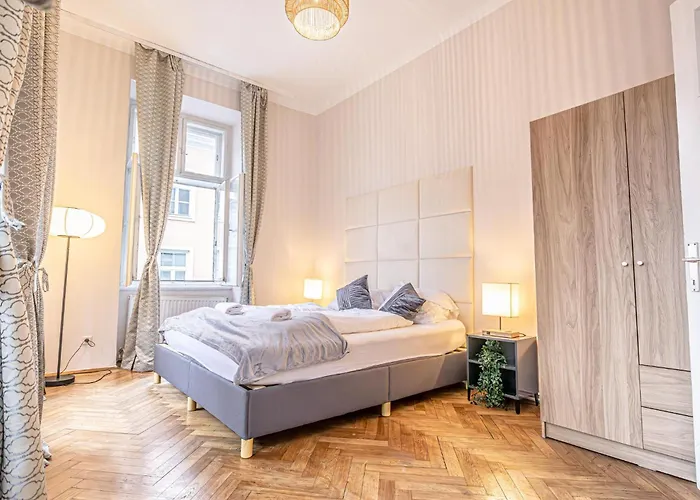 Metropolitan Charm Stylish 2Br & 1Lr Apt In Vienna\'S Core