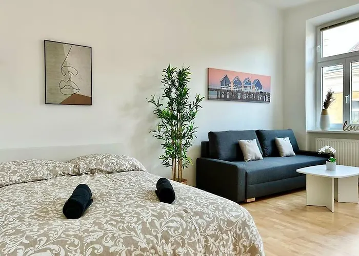 50 M2 Apartment With Free Parking & Netflix