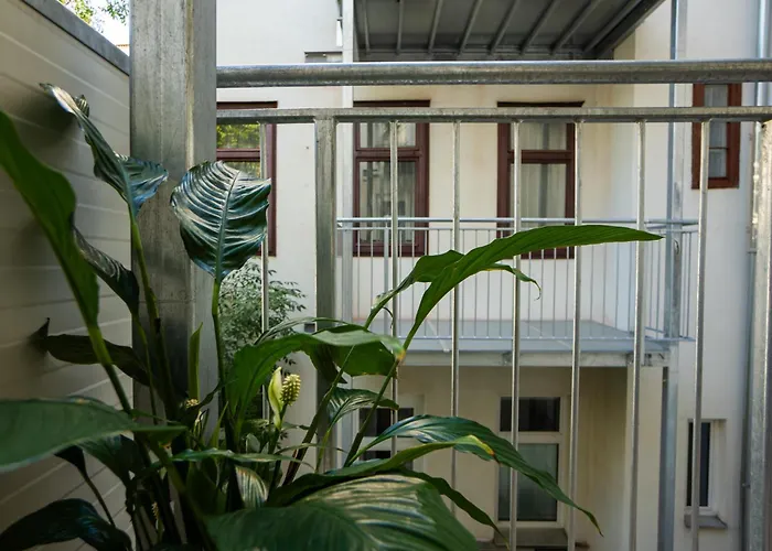 Contemporary Apartment With A Balcony.