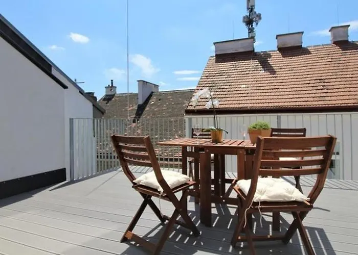 2 Floor Rooftop Apartment With Terrace