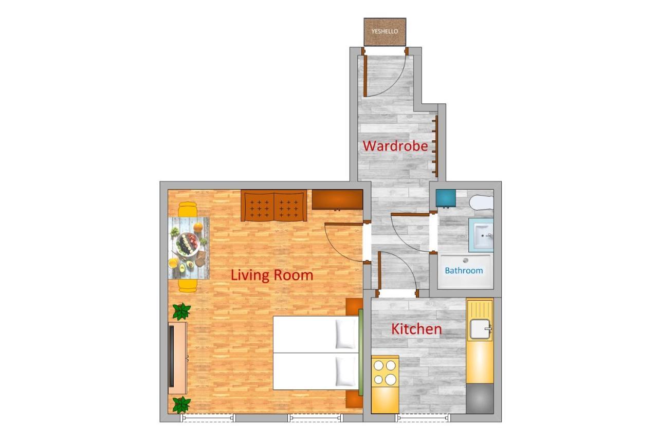 Apartment Yeshello Near Station