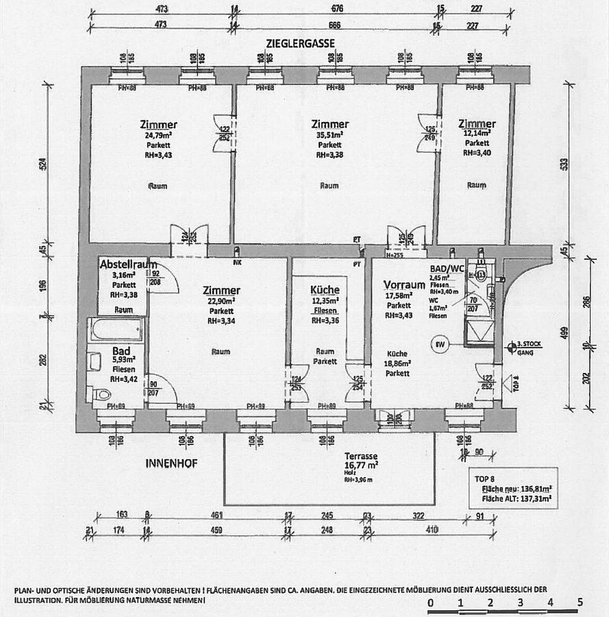 Apartment #8 Mit Terrasse In Nahe Einer Einkaufsstrasse *