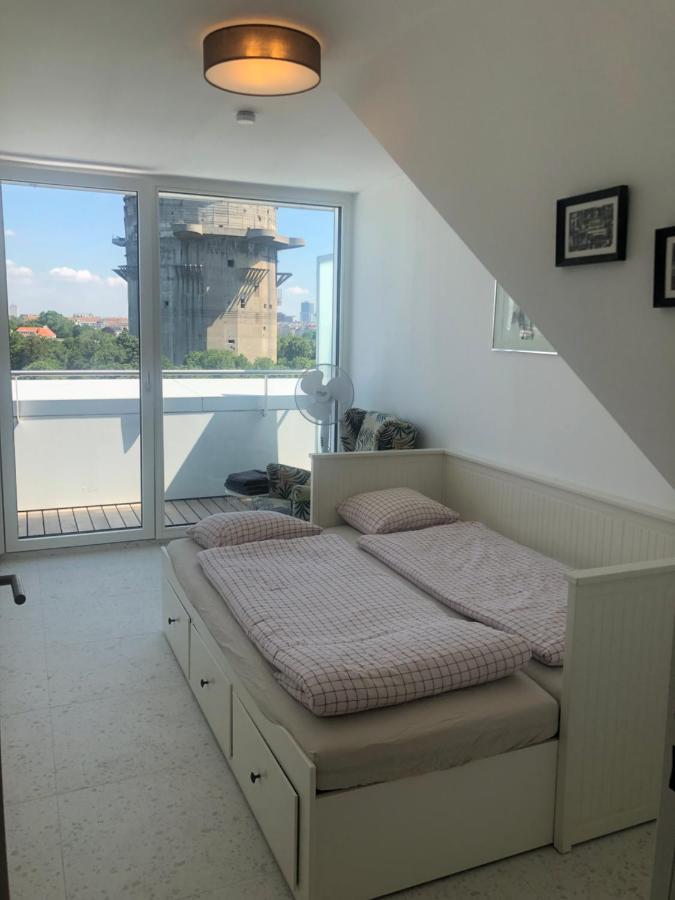 Apartment Augartenblick Penthauscombo 15/16 - Blick Zum Riesenrad Vienna