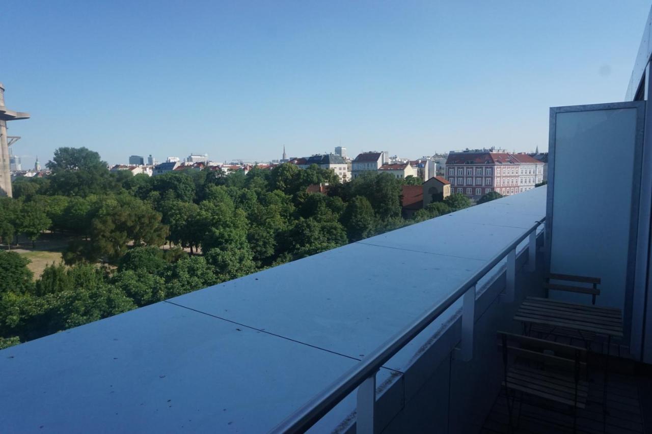 Apartment Augartenblick Penthaus 17 - Blick Zum Riesenrad Vienna