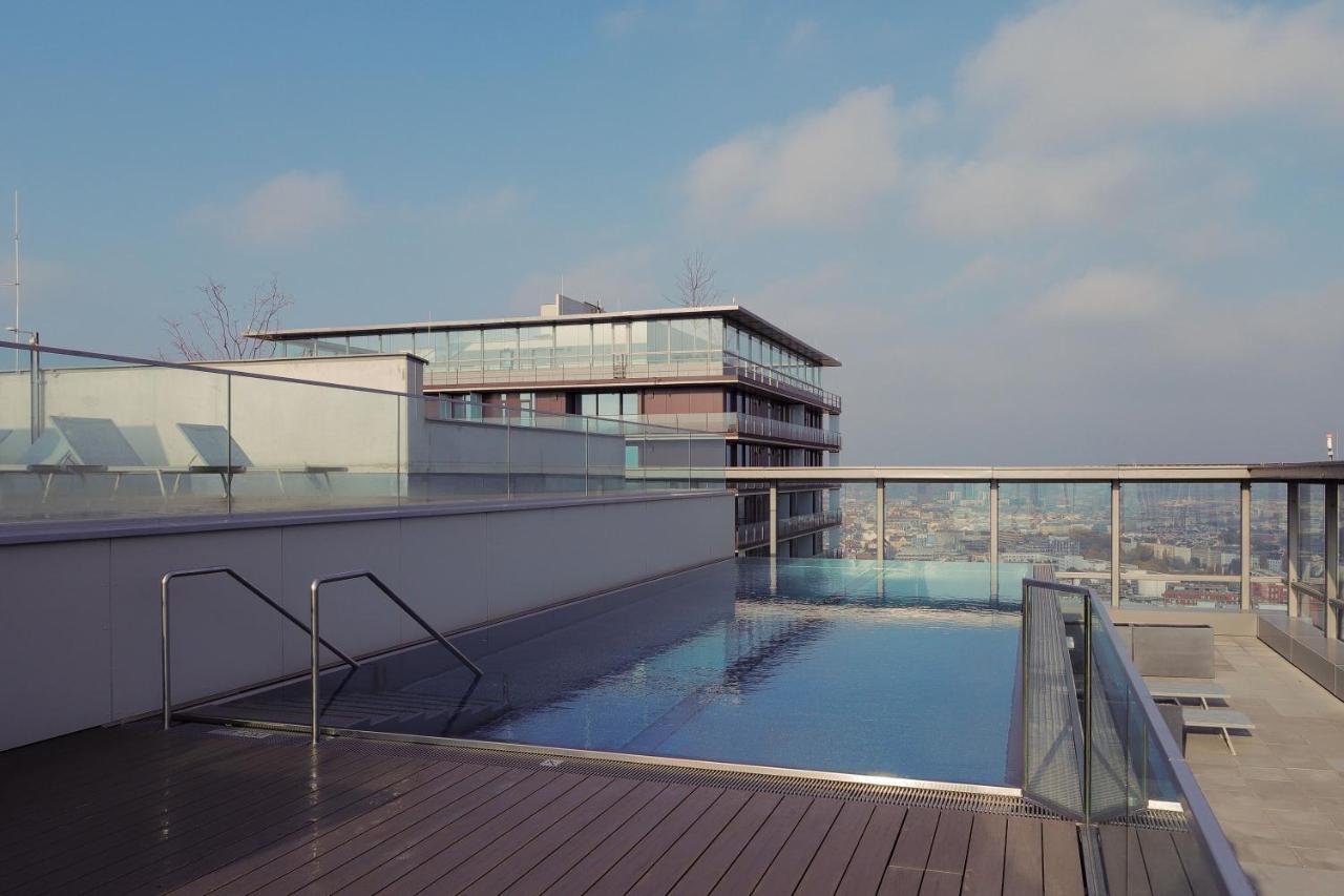 Triiiple Level 22 Mit Balkon Und Tiefgarage Appartamento Vienna