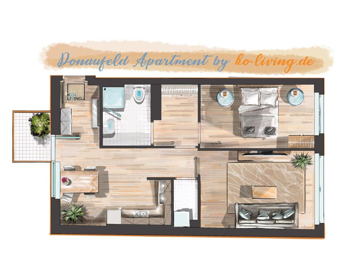 Donaufeld Living - Geräumiges Mit Balkon Wien