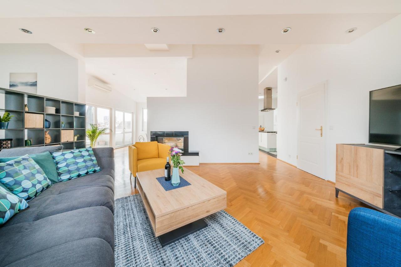 Apartment Penthouse - Sauna - Terrasse - Kamin - Ac Vienna