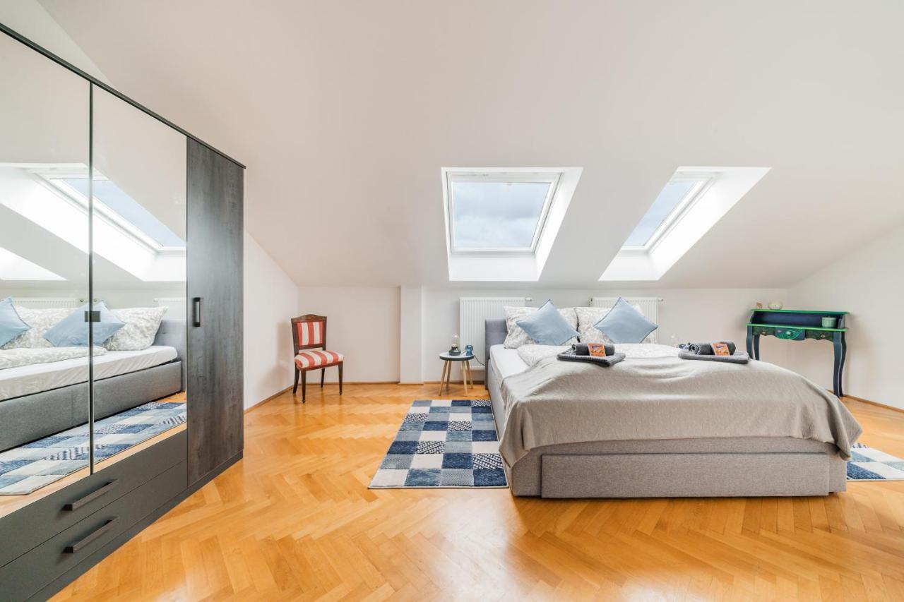 Penthouse - Sauna - Terrasse - Kamin - Ac Apartment Vienna