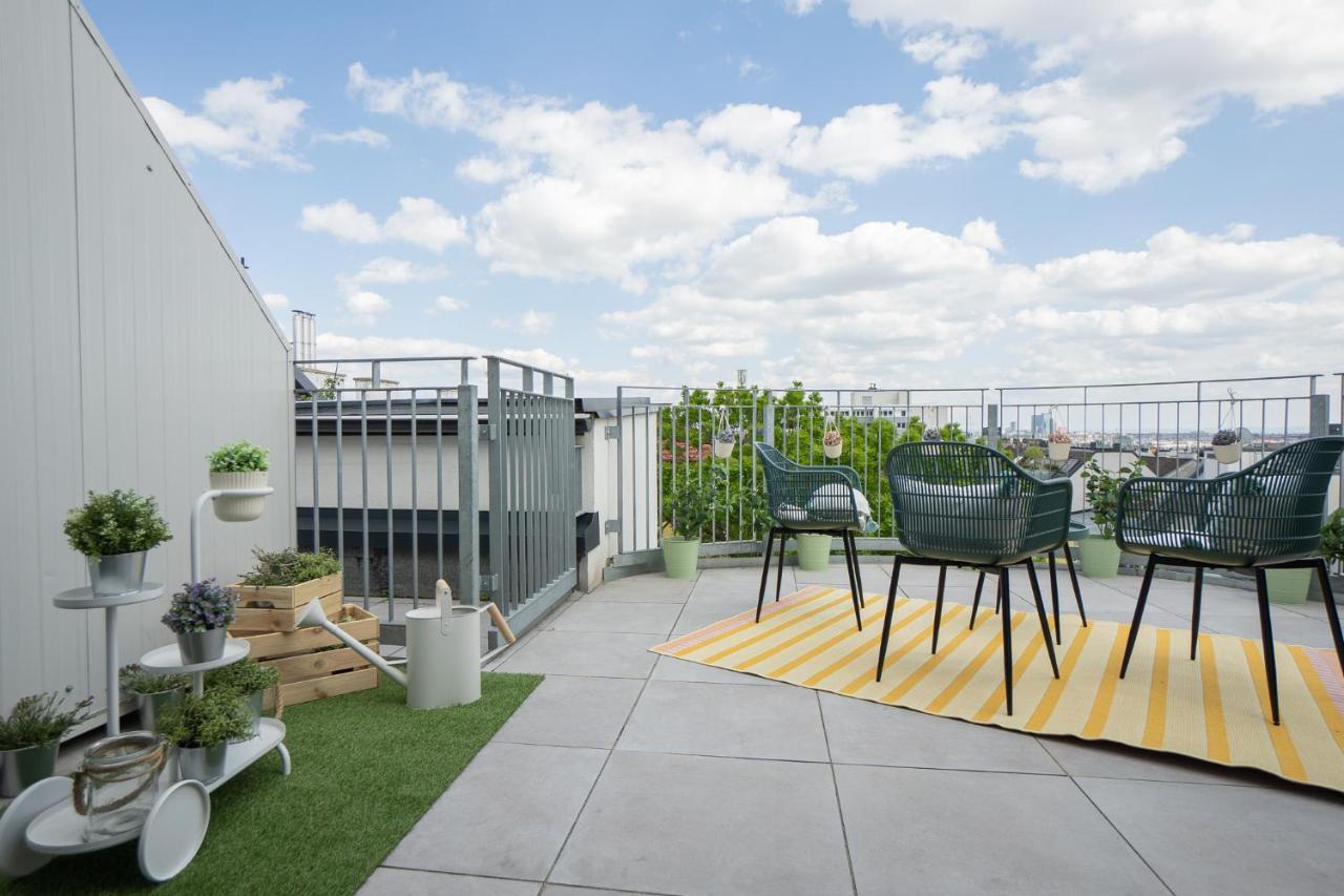 Double Floor With 2 Terraces On Rooftop Apartment Vienna