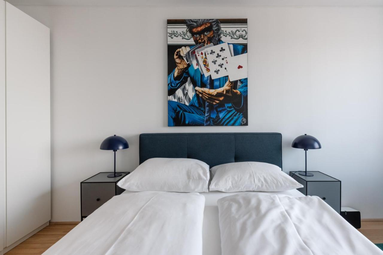 Luxus Ueber Den Wolken, 18. Stock Mit Klimaanlage Und Garage Vienna