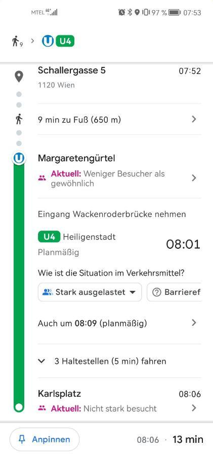 Excellent 2 Bed 12 Mins From Center Apartment Vienna