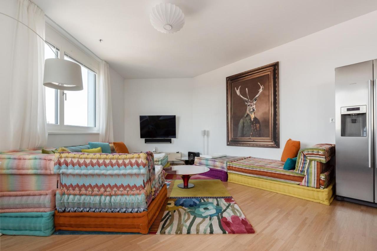 Luxus Ueber Den Wolken, 18. Stock Mit Klimaanlage Und Garage Apartment