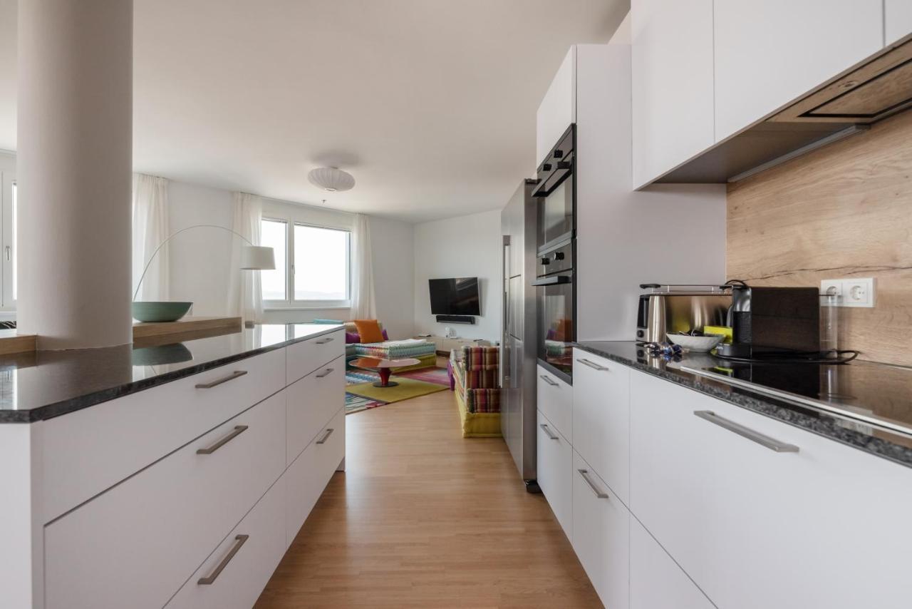 Luxus Ueber Den Wolken, 18. Stock Mit Klimaanlage Und Garage Apartment
