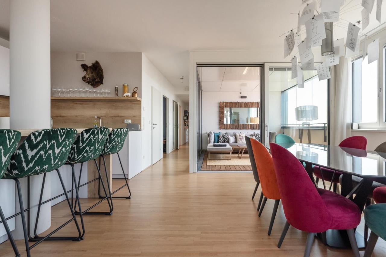 Luxus Ueber Den Wolken, 18. Stock Mit Klimaanlage Und Garage Apartment *