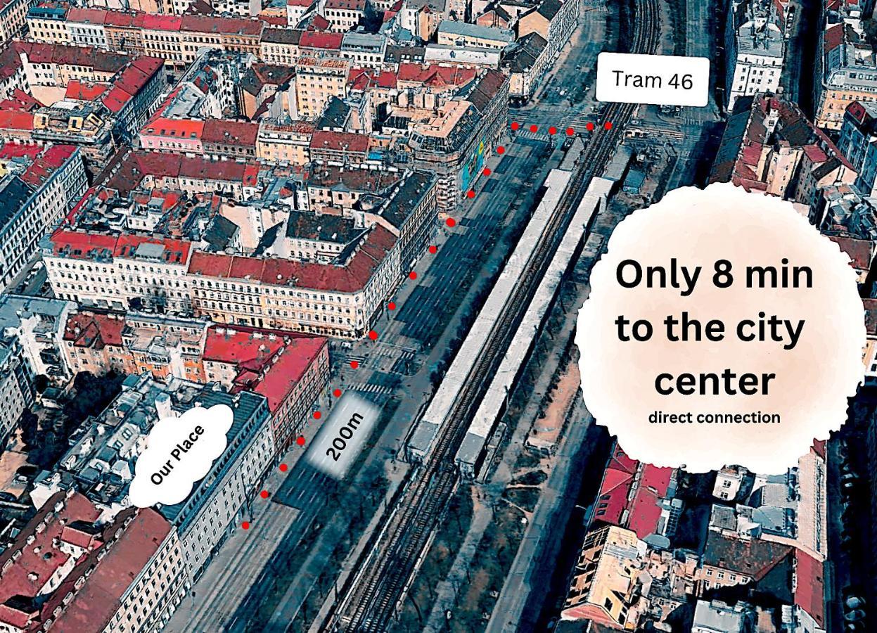 Appartamento Private Terrace, 8 Min To Center Vienna
