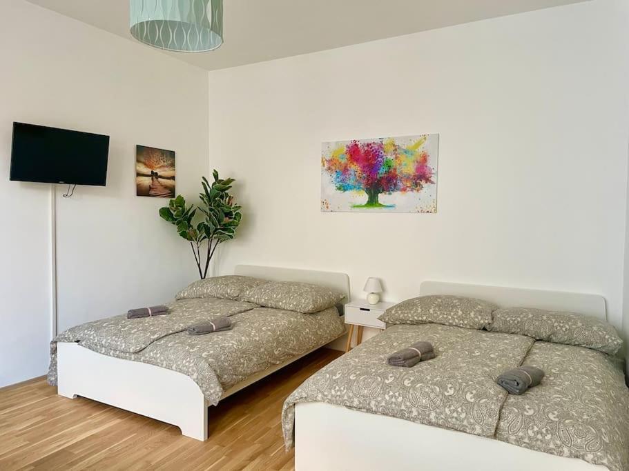 15 Min To Center - Free Parking - Sunny & Quiet Appartamento *